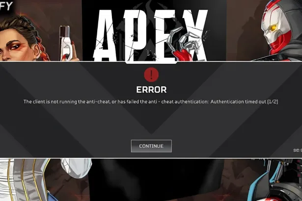 Fix Apex Legends client is not running anti-cheat Error