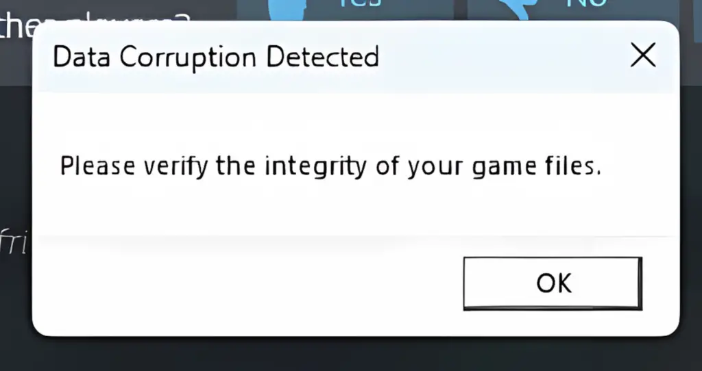 Hades 2 Data Corruption Detected" Error