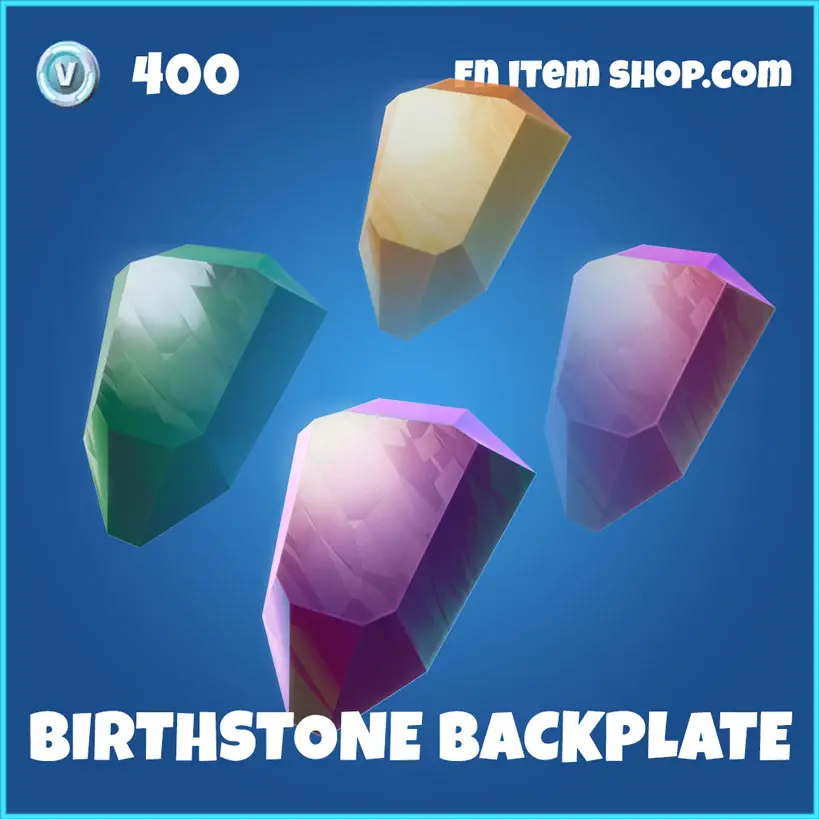 Birthstone-Backplate