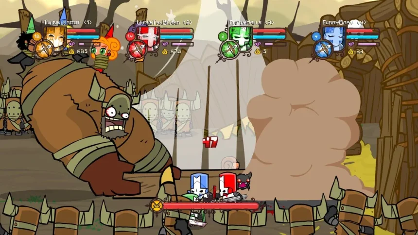 Castle Crashers keeps Disconnecting And Network Issue