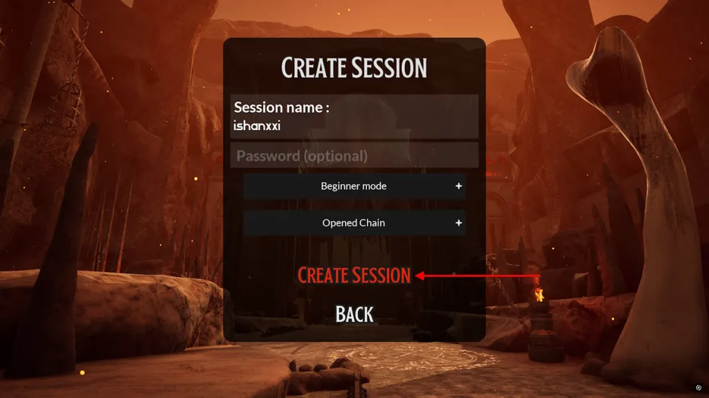 Create Session