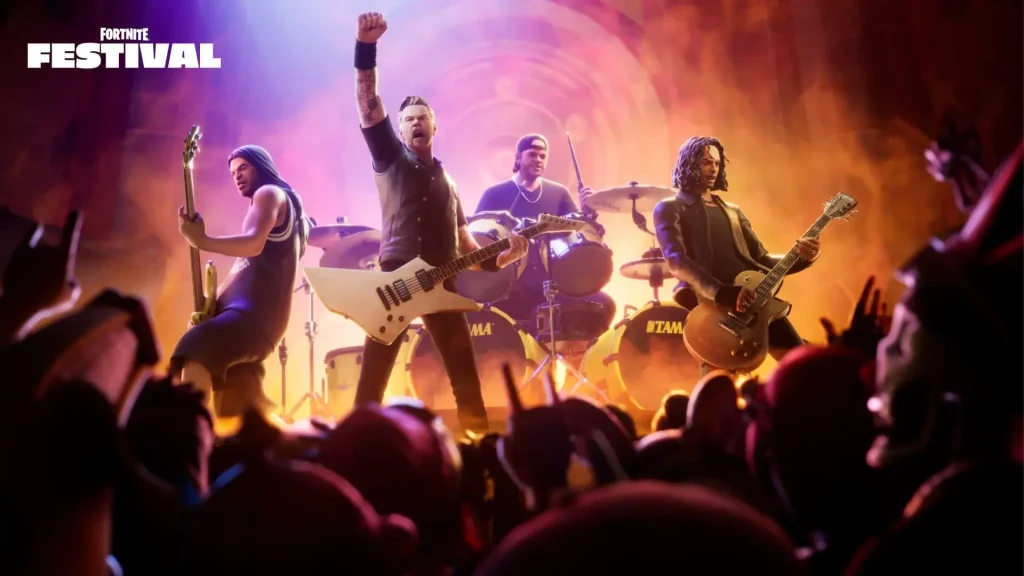 Metallica Concert Fortnite