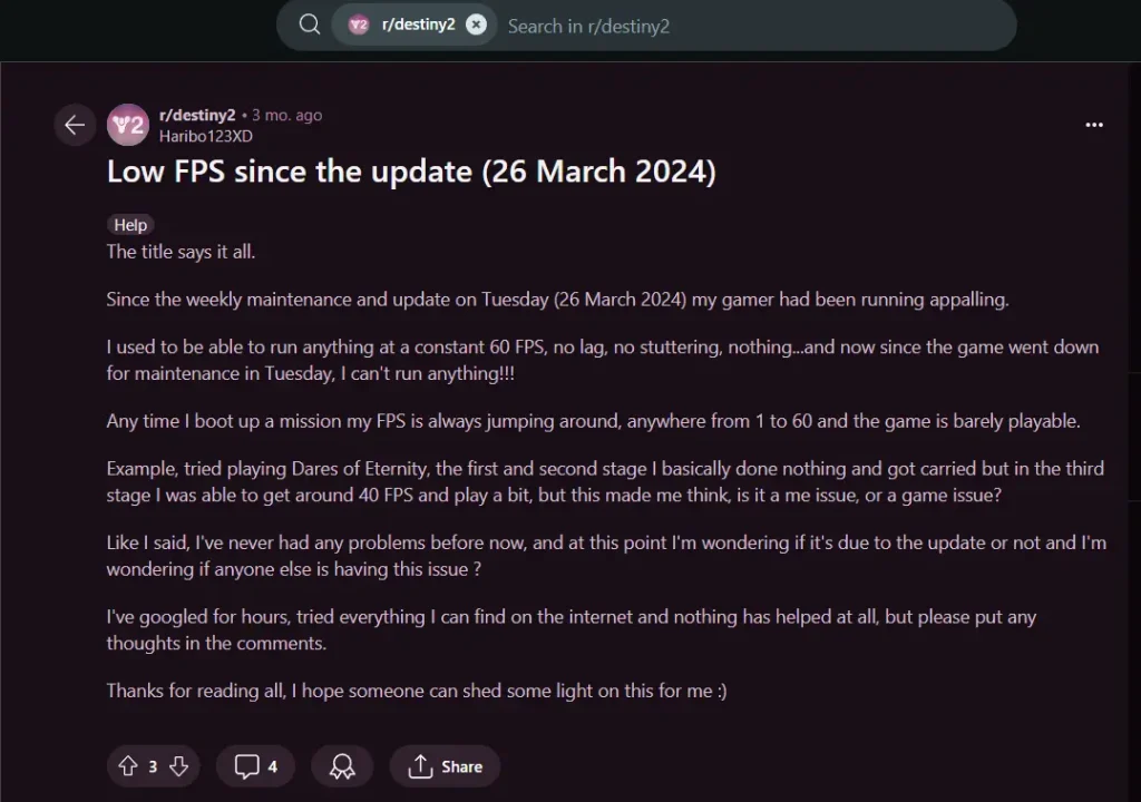 Fix Destiny 2 Frame Drops 2024