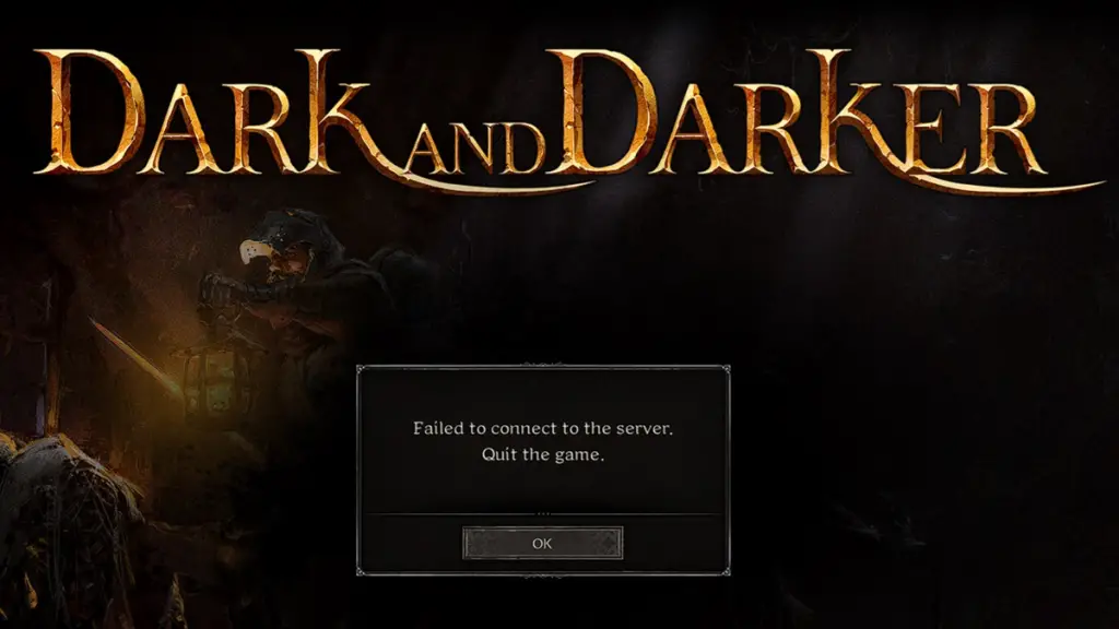 Dark And Darker Server Issues