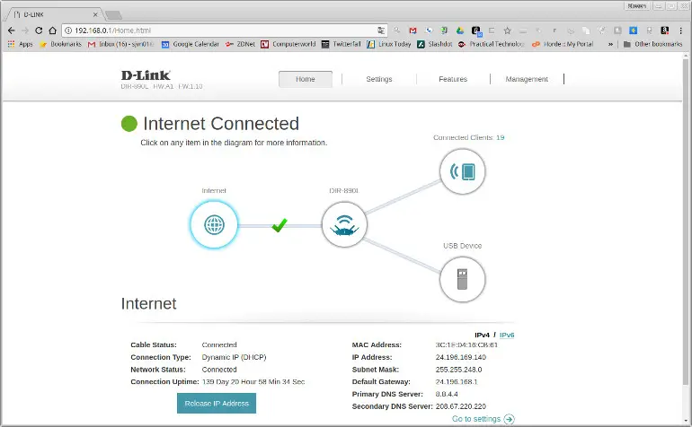 Stable Internet Connection