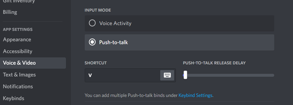 Check Push-to-Talk (PTT) Key Bindings