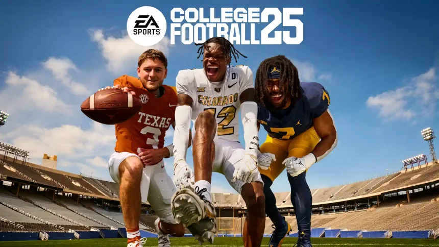 College Football 25 EA server error