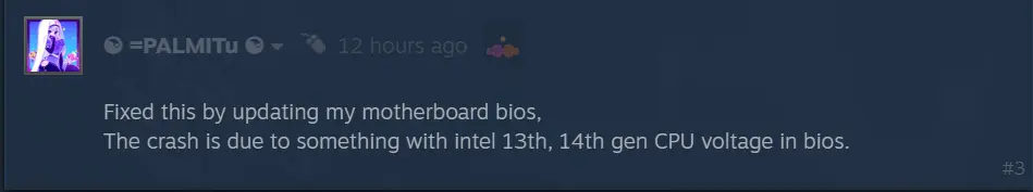 Update BIOS