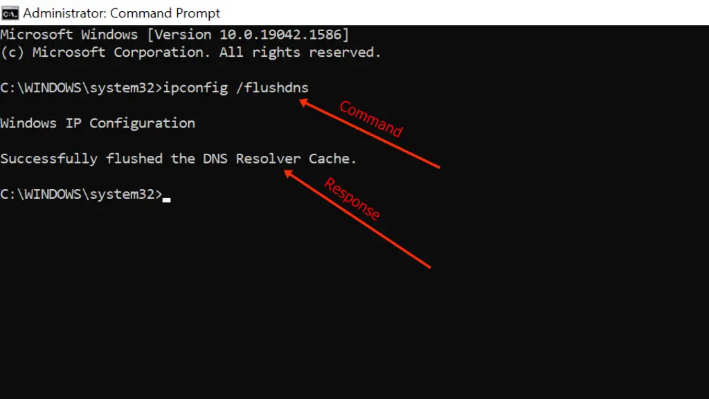 Flush DNS Cache