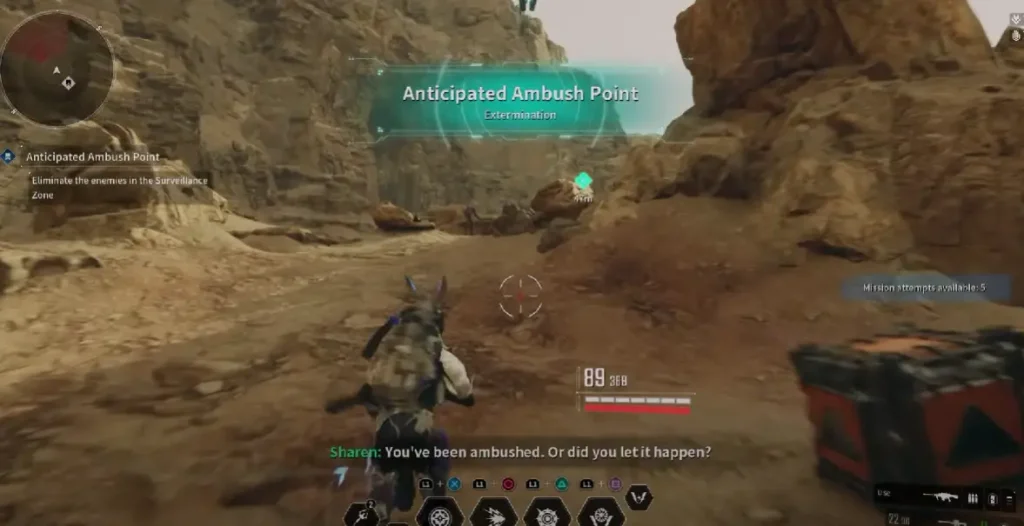 Anticipated Ambush Point 